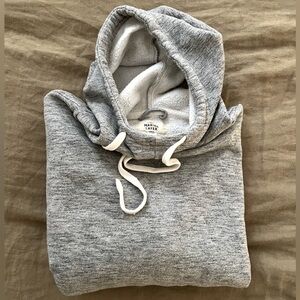 Marine Layer Cowlneck Cloud Hoodie - Heather Grey